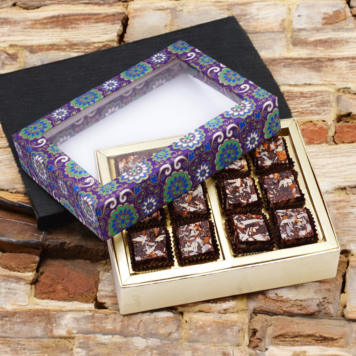Corporate Gifts-2 Part Printed Box of Sugarfree Anjeer Bites