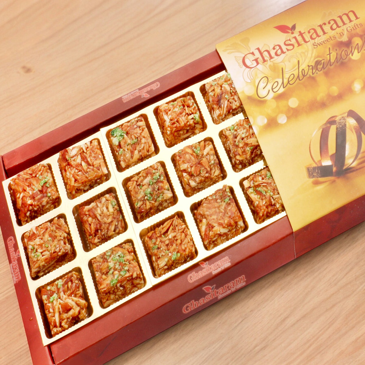 Best indian sweets for diwali-Diwali Gifts-Roasted Almond Delight