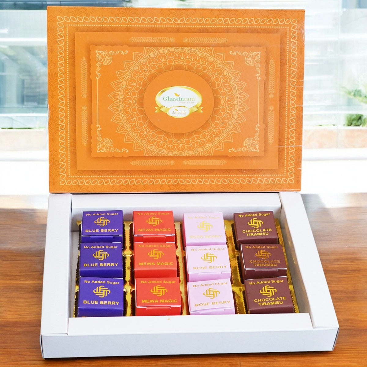 Sugarfree Assorted Mewa bites 12 pcs