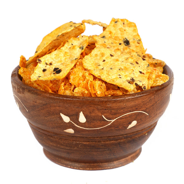 Mother's Day Gift-Roasted Papad Chiwda container