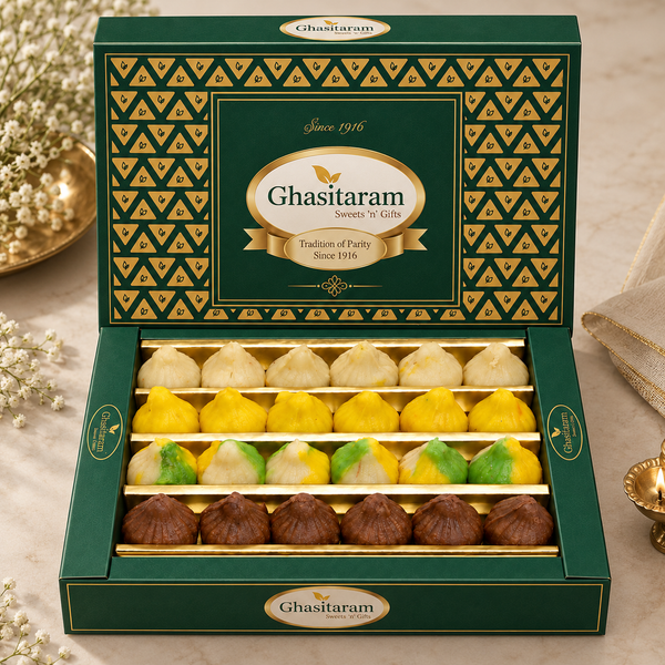 Ghasitaram's Kaju Mawa Mix Modaks