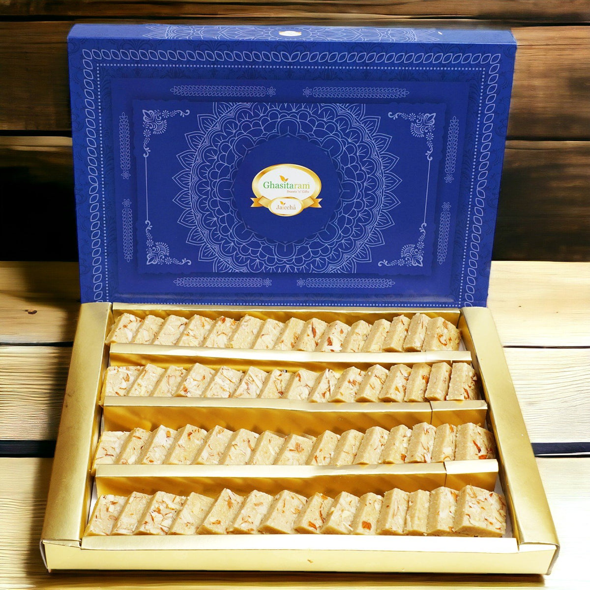 Ghasitarams Without Warak kaju katli 800 gms
