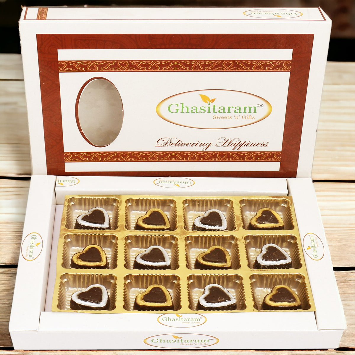 Sheen Chocolate Hearts