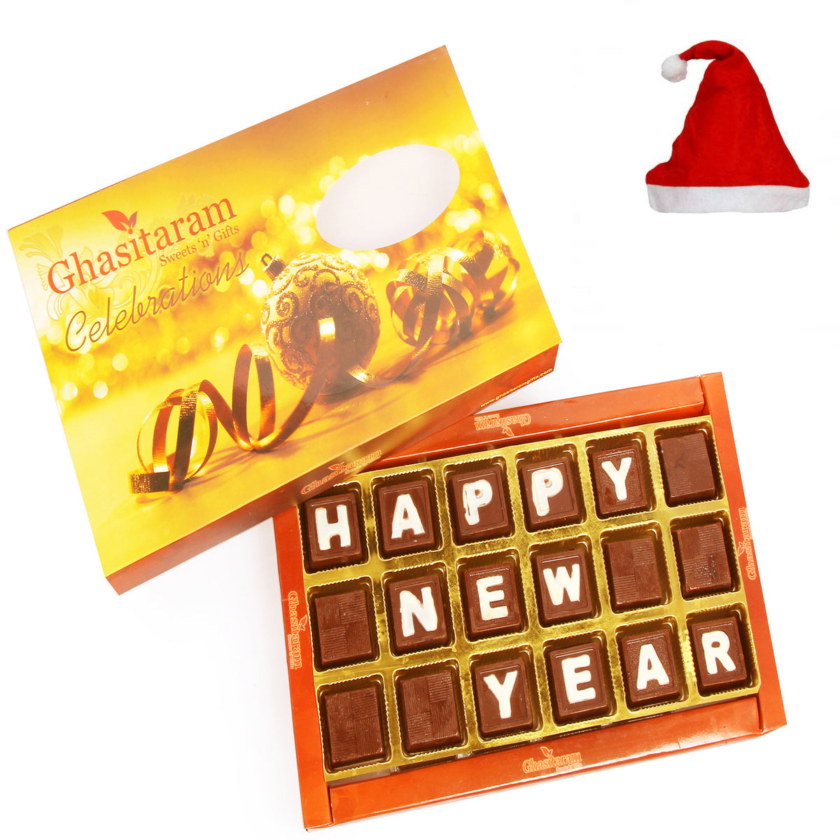 Happy New Year Theme Chocolate Box