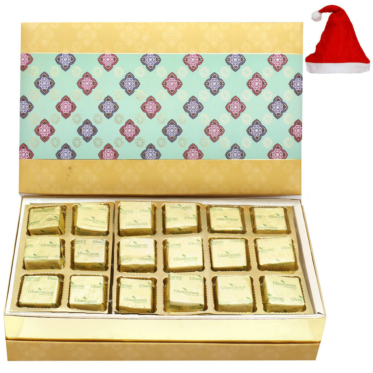 5 Part Print 18 Pcs Chocolate Box
