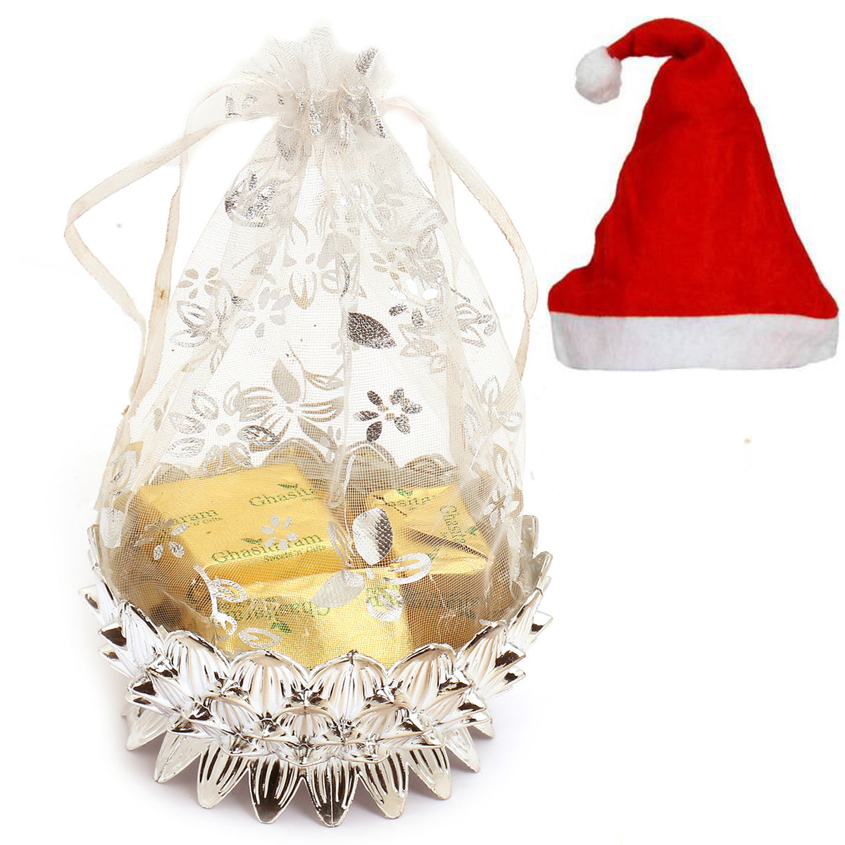 Net Pouch Chocolates Bowl with