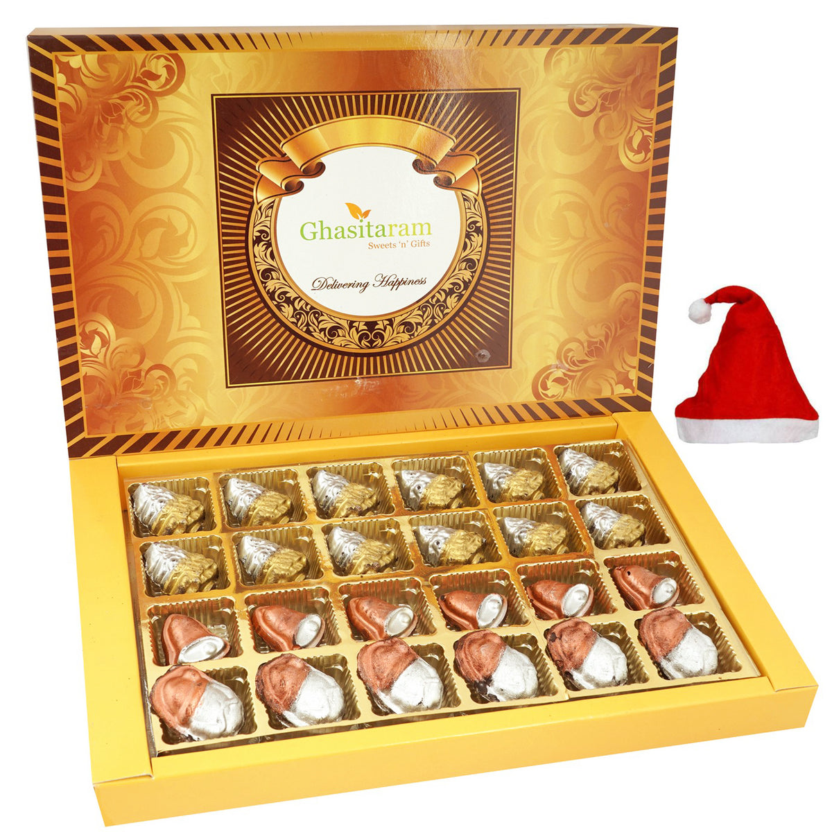 24 Pcs Sheen Christmas Chocolates