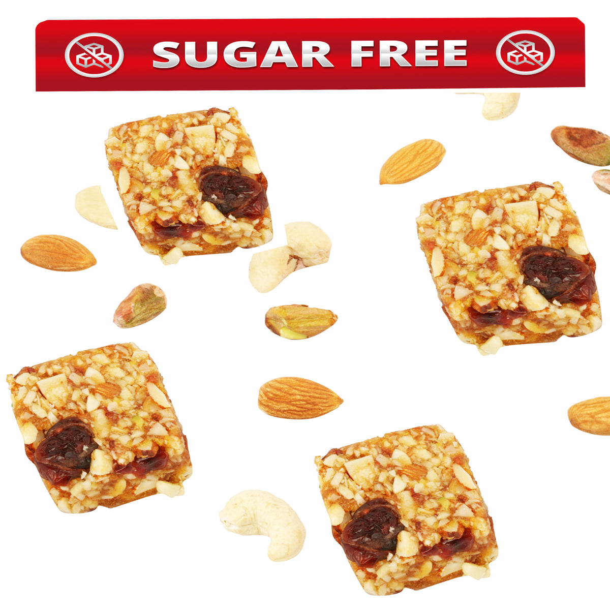 Natural Mixed Fruit Sugarfree Sweets 400 gms