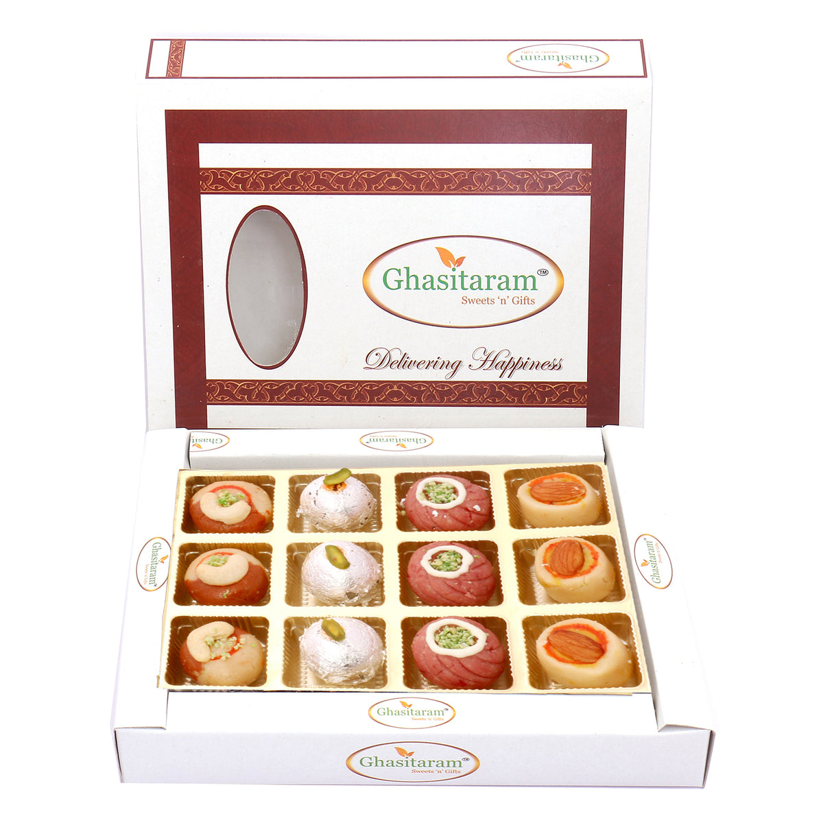 Assorted Sweets in White Box