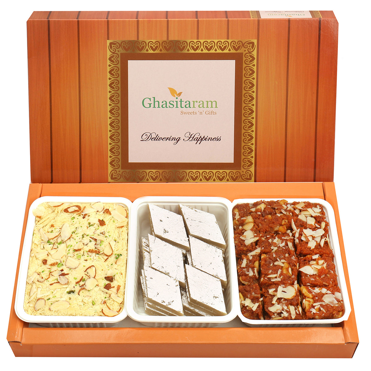 Kaju Katli, Dodha Barfi and Soan Papdi