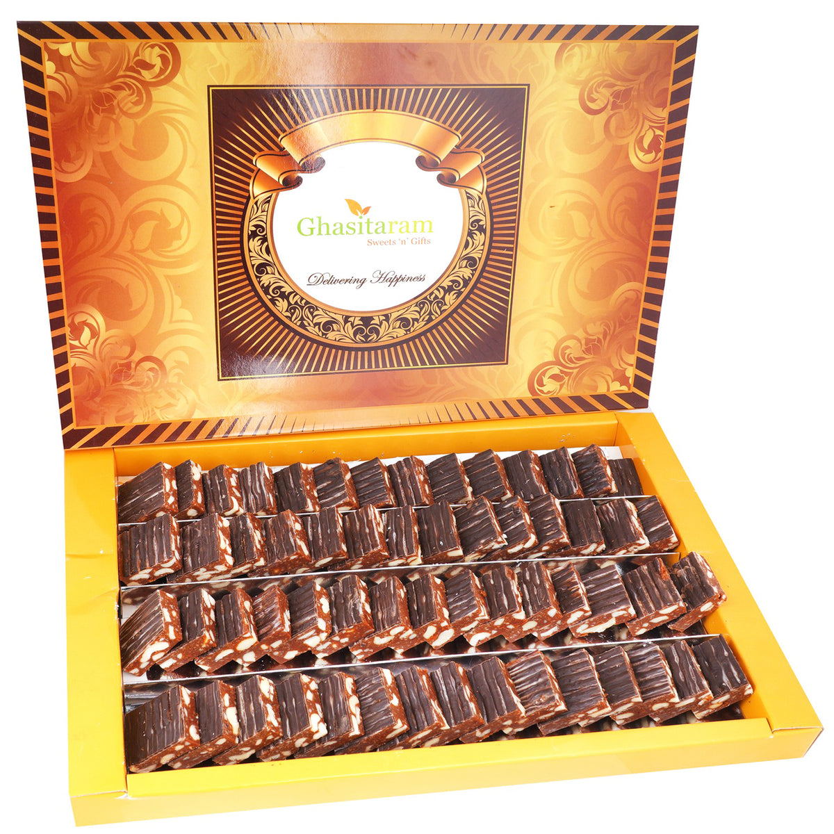 Cashew Chocolate Barfi