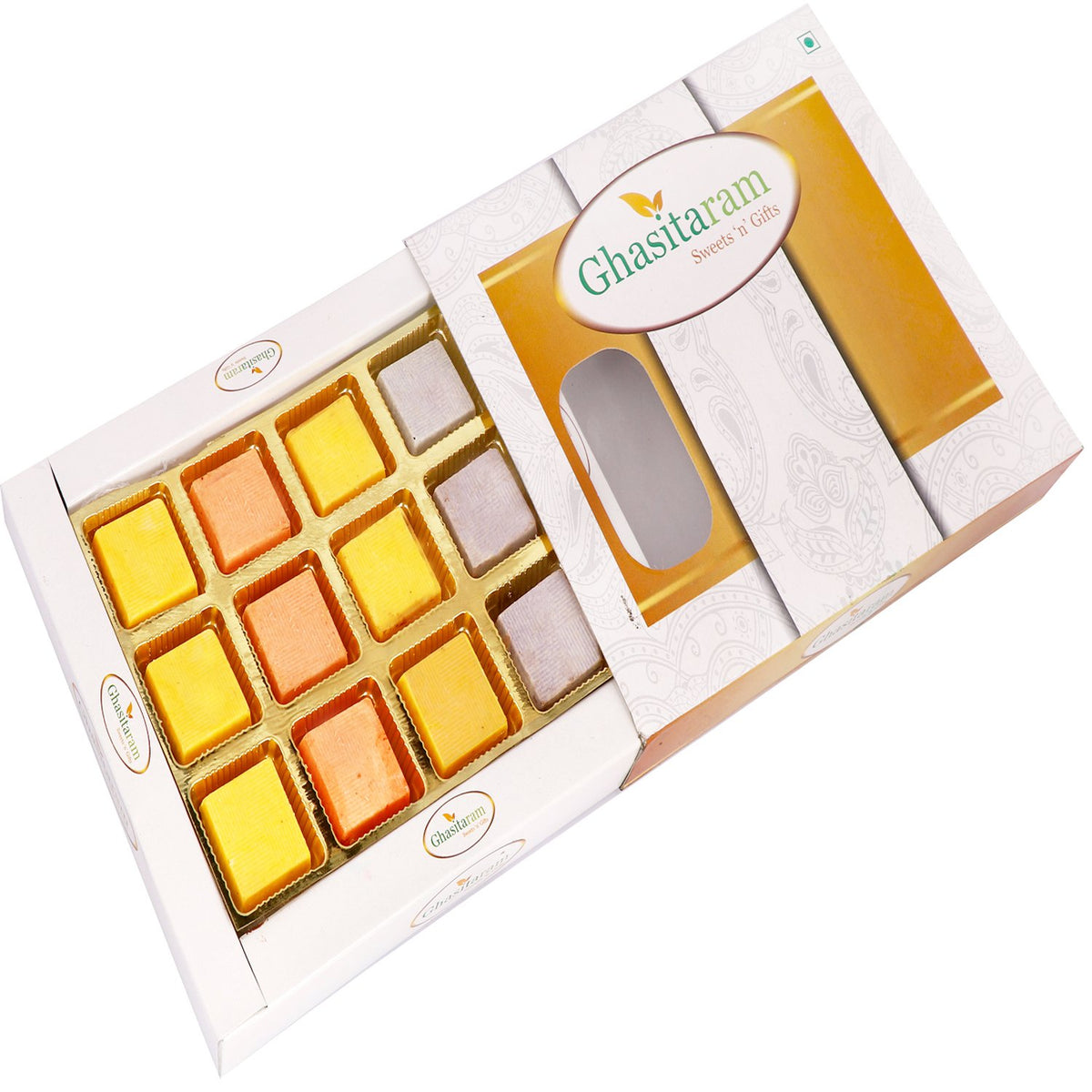 Holi Sweets| Holi Hampers| Holi Gifts -Fruit Flavoured Chocolate in White Box