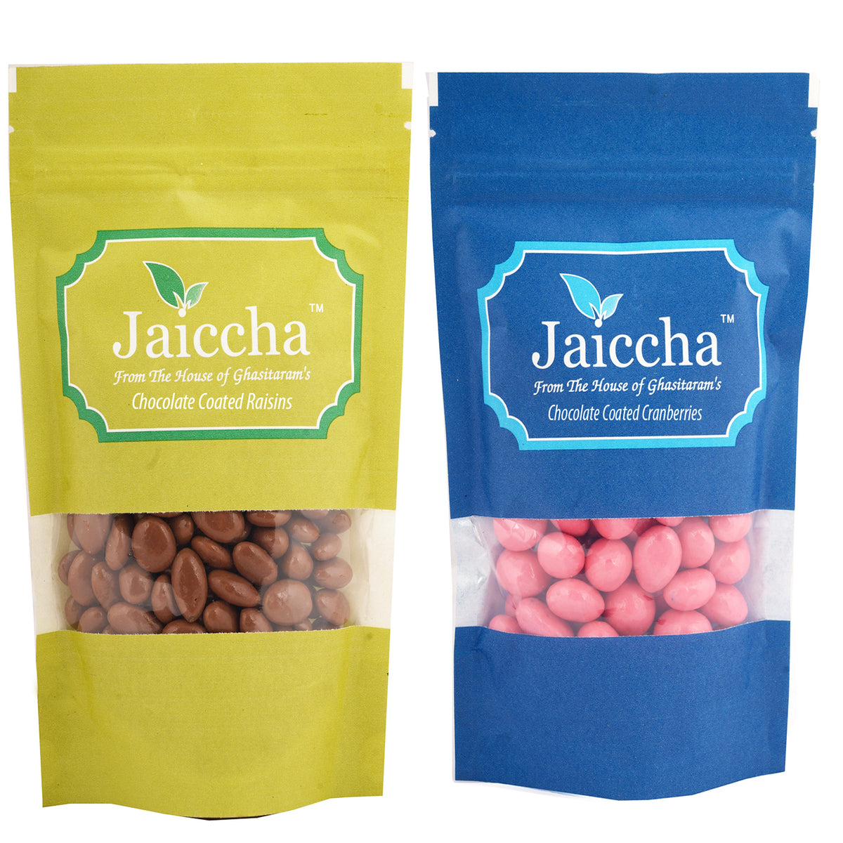 Chocolate Coated Raisins 100 gms and Cranberries 100 gms