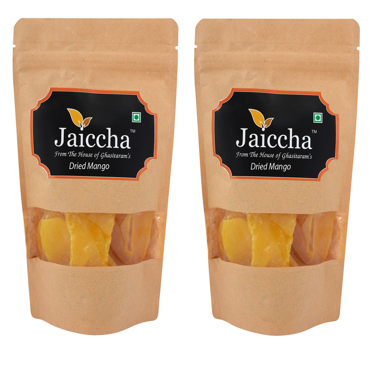 Dried Mango 400 gms in Brown Paper Pouch