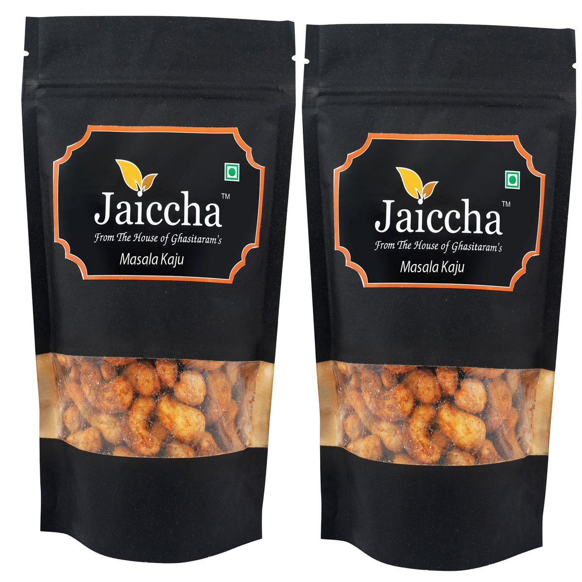 Special Masala Kaju 400 gms in Black Paper Pouch