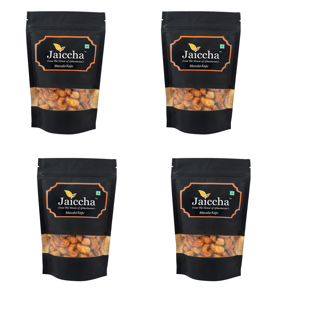 Special Masala Kaju 200 gms in Black Paper Pouch