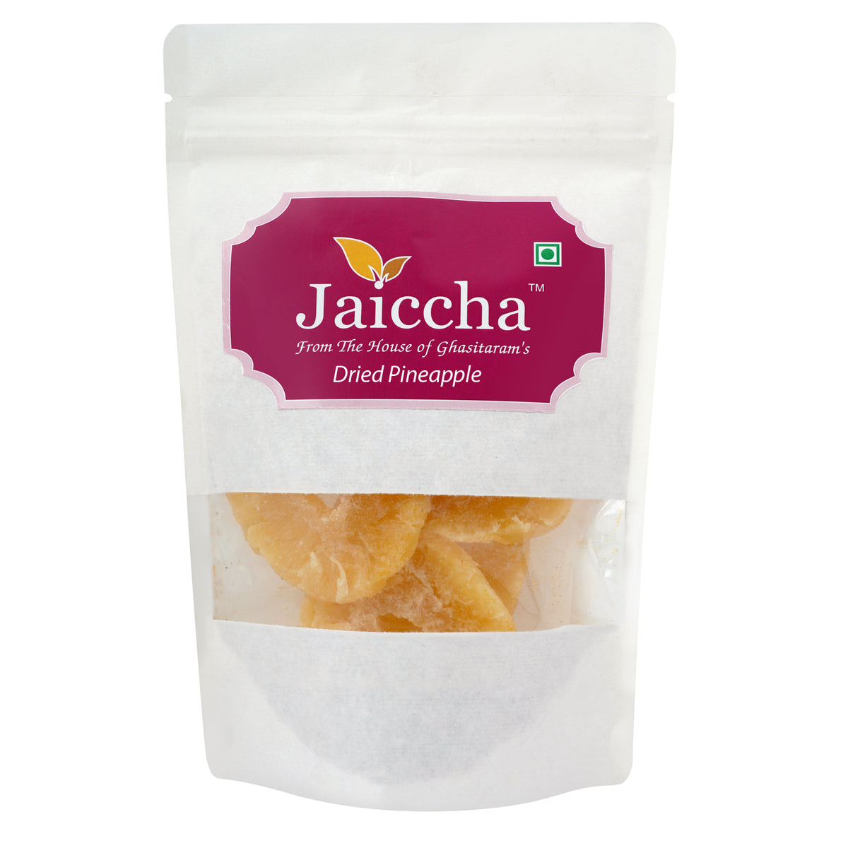 Dried Pineapple 800 gms in White Paper Pouch