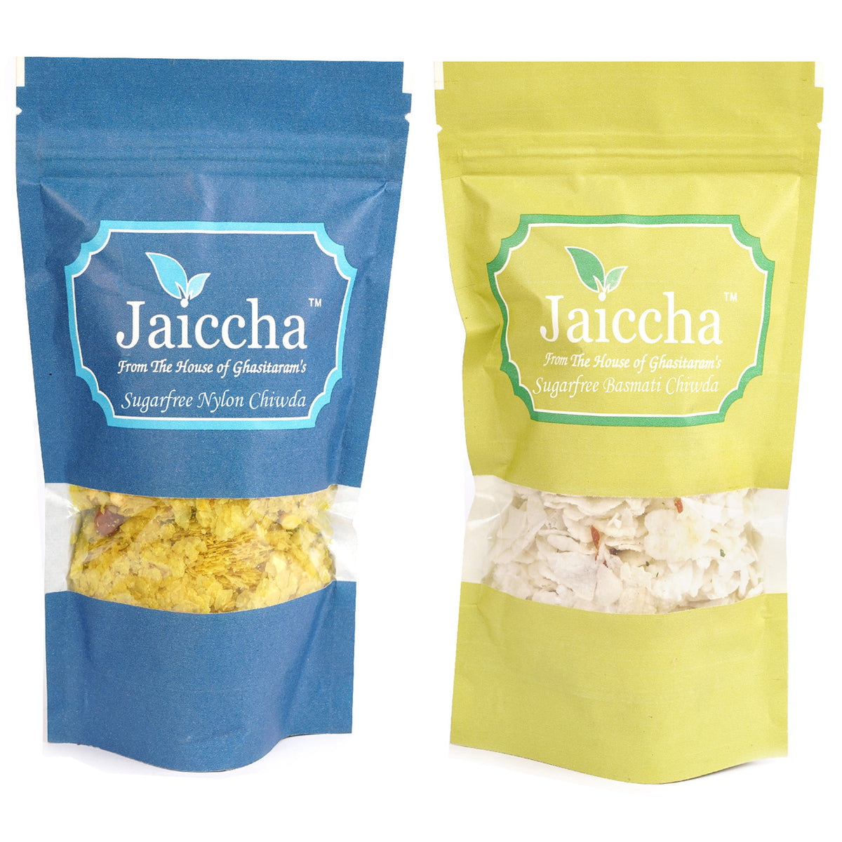 Jaiccha Ghasitaram Best of 2 Sugarfree Basmati and Nylon Chiwda