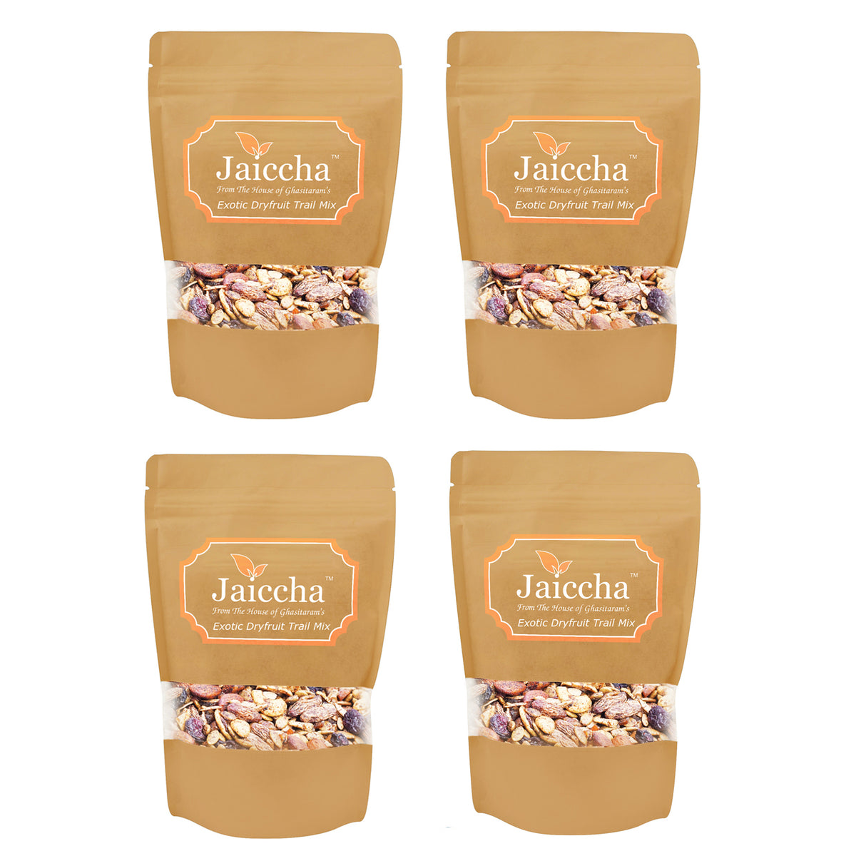 Exotic Mix of Dryfruits and Seeds in Brown Paper Pouch 800 gms