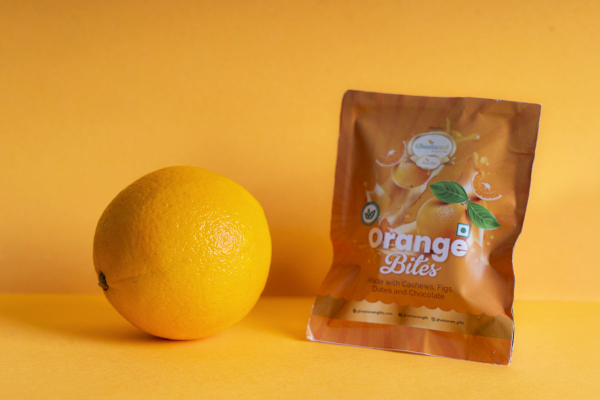 Orange Bites Pouches Packof 10