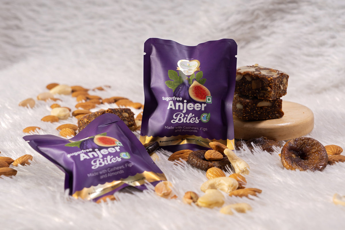 Sugarfree Anjeer Bites Pouches Pack of 10