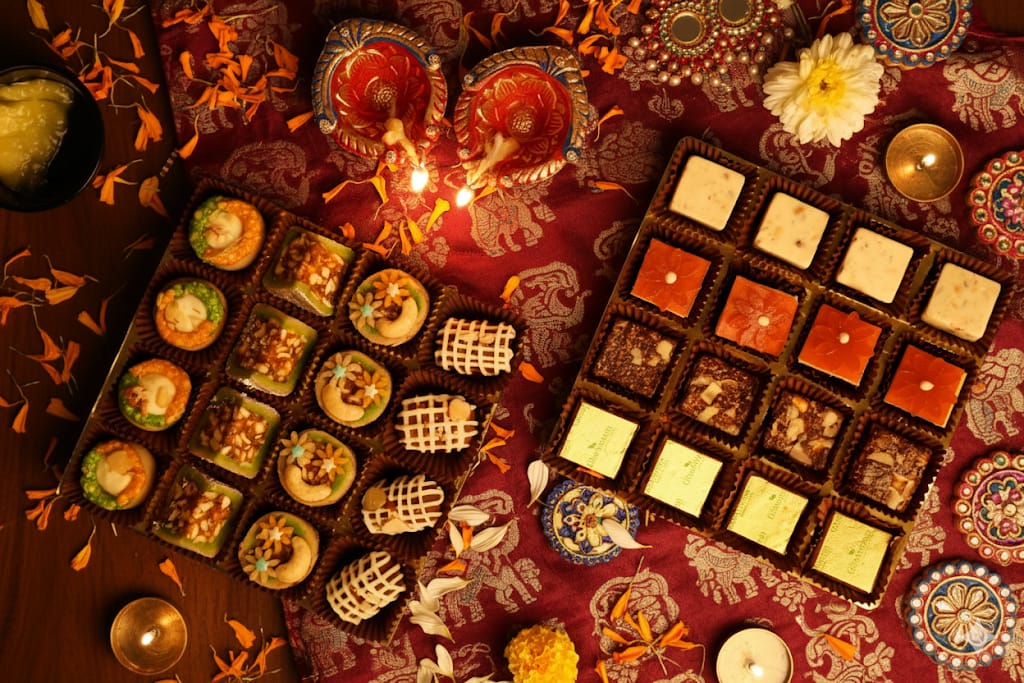 Celebrate Diwali with Luxury Sweet Hampers Delivered Across India & Abroad