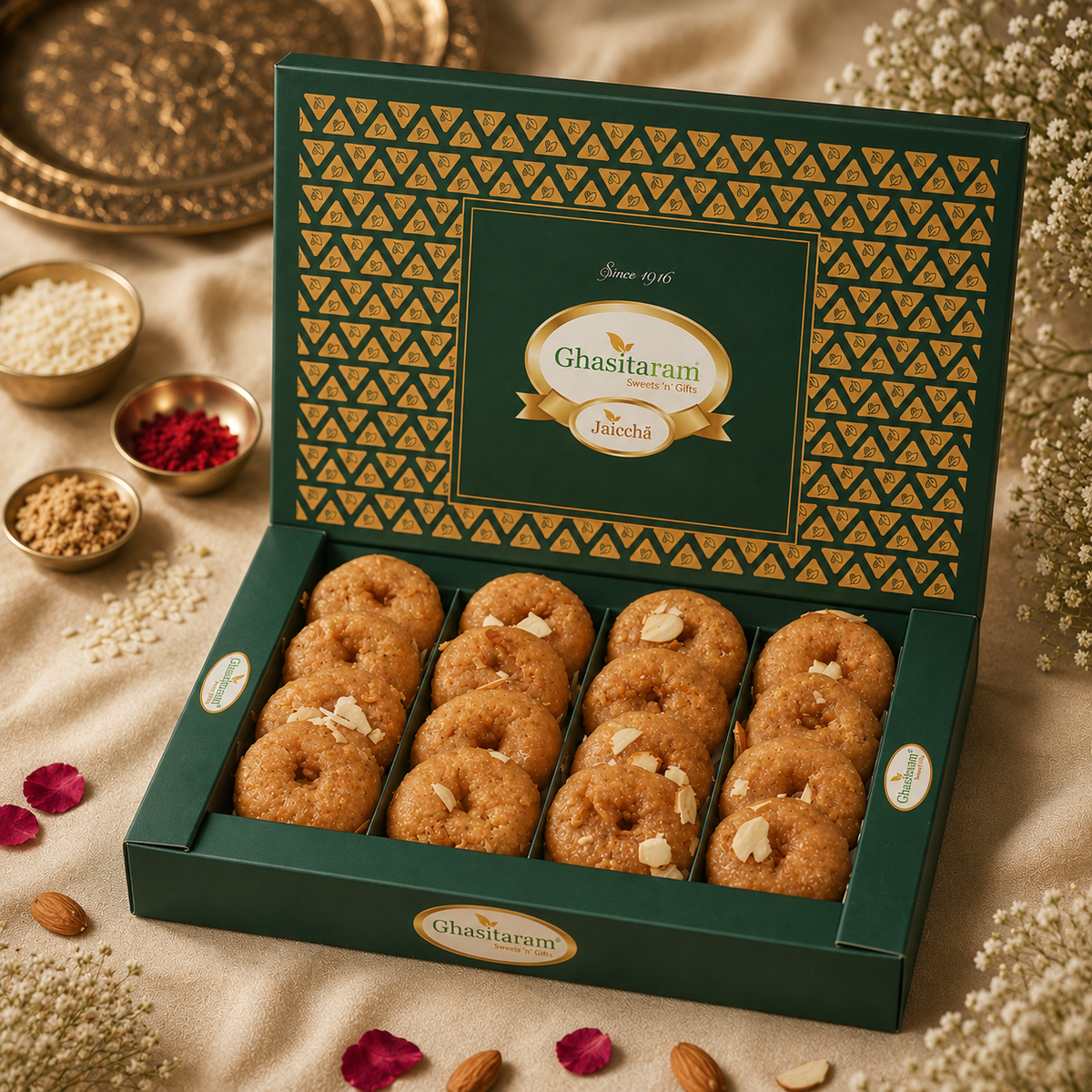 Mothers Day Sweets-Ghasitaram's Delicious  Balushai
