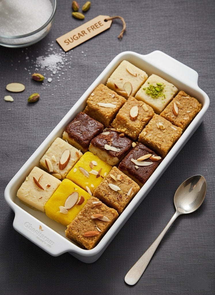 Bhaidhooj Gifts- Assorted Mawa Barfis (200 gms)