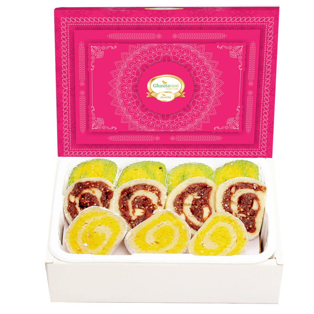 Diwali Gifts Sweets Sugarfree Assorted Moons Box 200 gms
