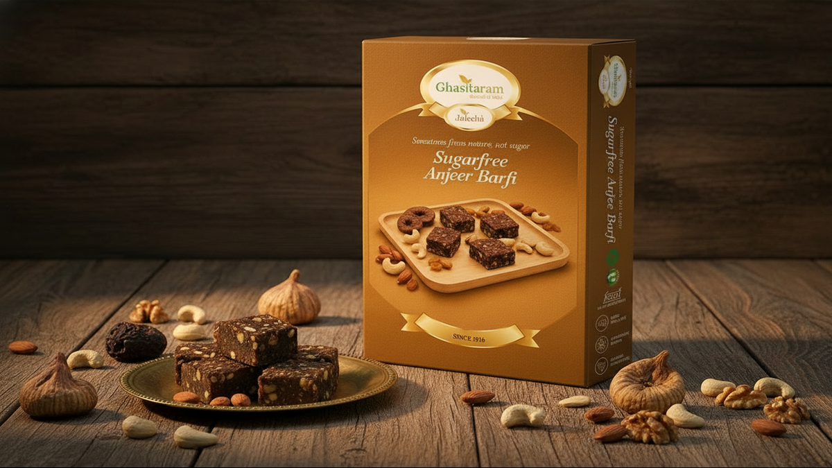 Best indian sweets for diwali-Diwali Gifts-Ghasitarams Natural Sugarfree Mix