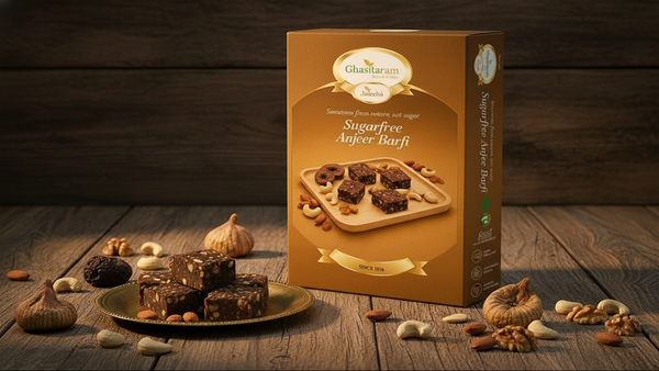 Best indian sweets for diwali-Diwali Gifts-Ghasitarams Natural Sugarfree Mix