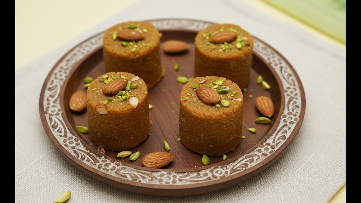 Mothers Day Sweets-Ghasitaram's Special Besan Laddoo (200 gms)