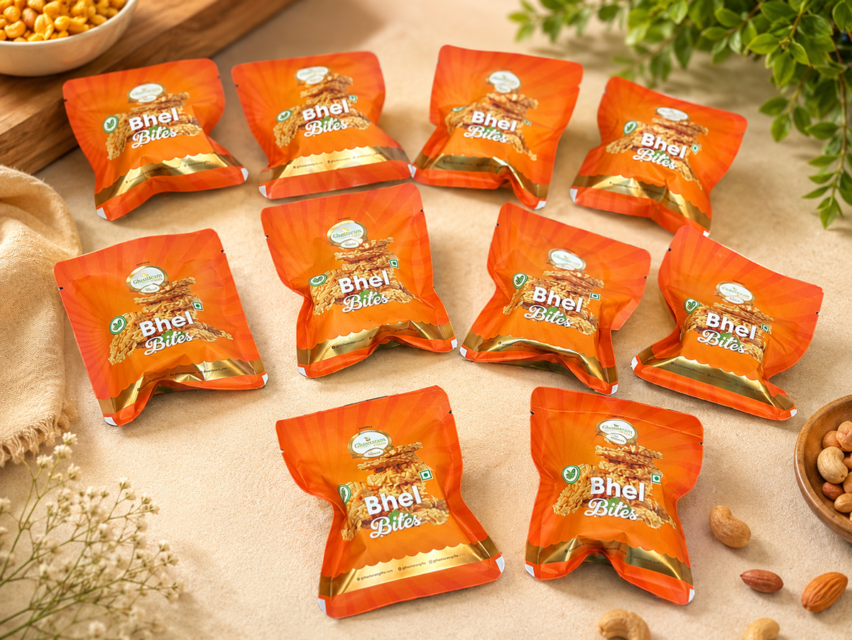 Pack of 10 Bhel Bites Pouches
