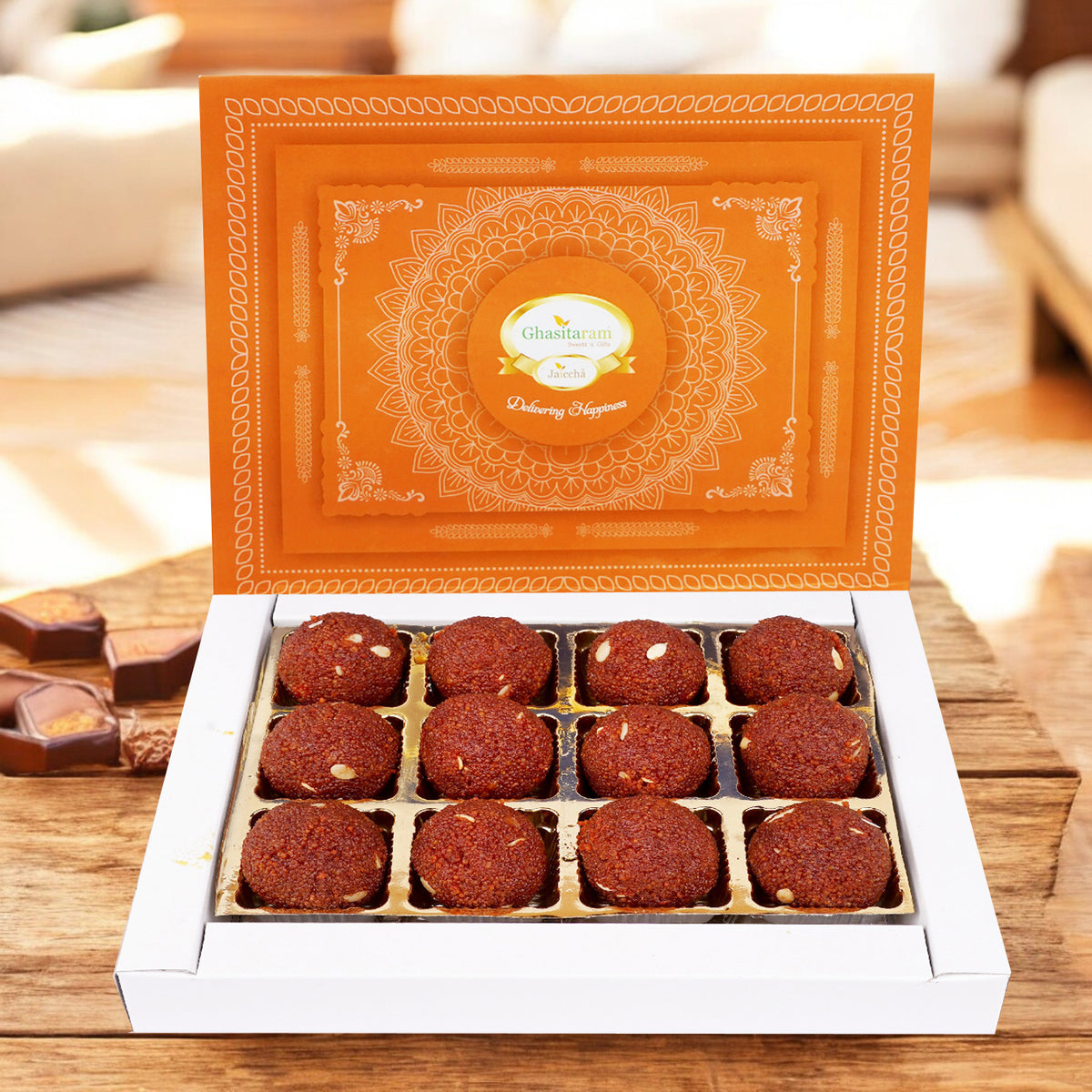 Corporate Gifts-Chocolate Motichoor/Boondi Laddoo 200 gms