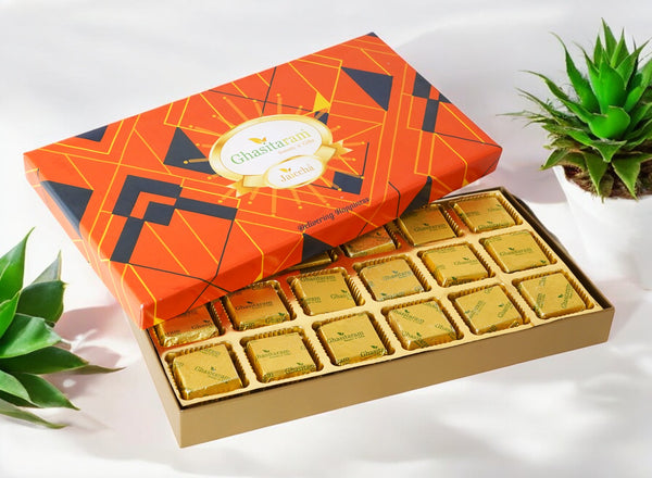 Corporate Gifts-Mewa Bites in Designer Box 18 pcs