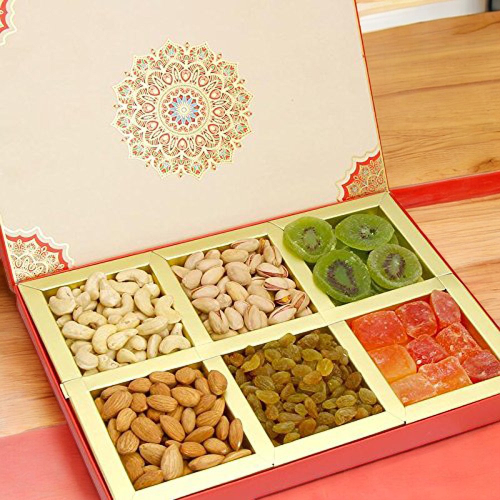 Dryfruits - Fusion 6 part Assorted Dryfruit Box