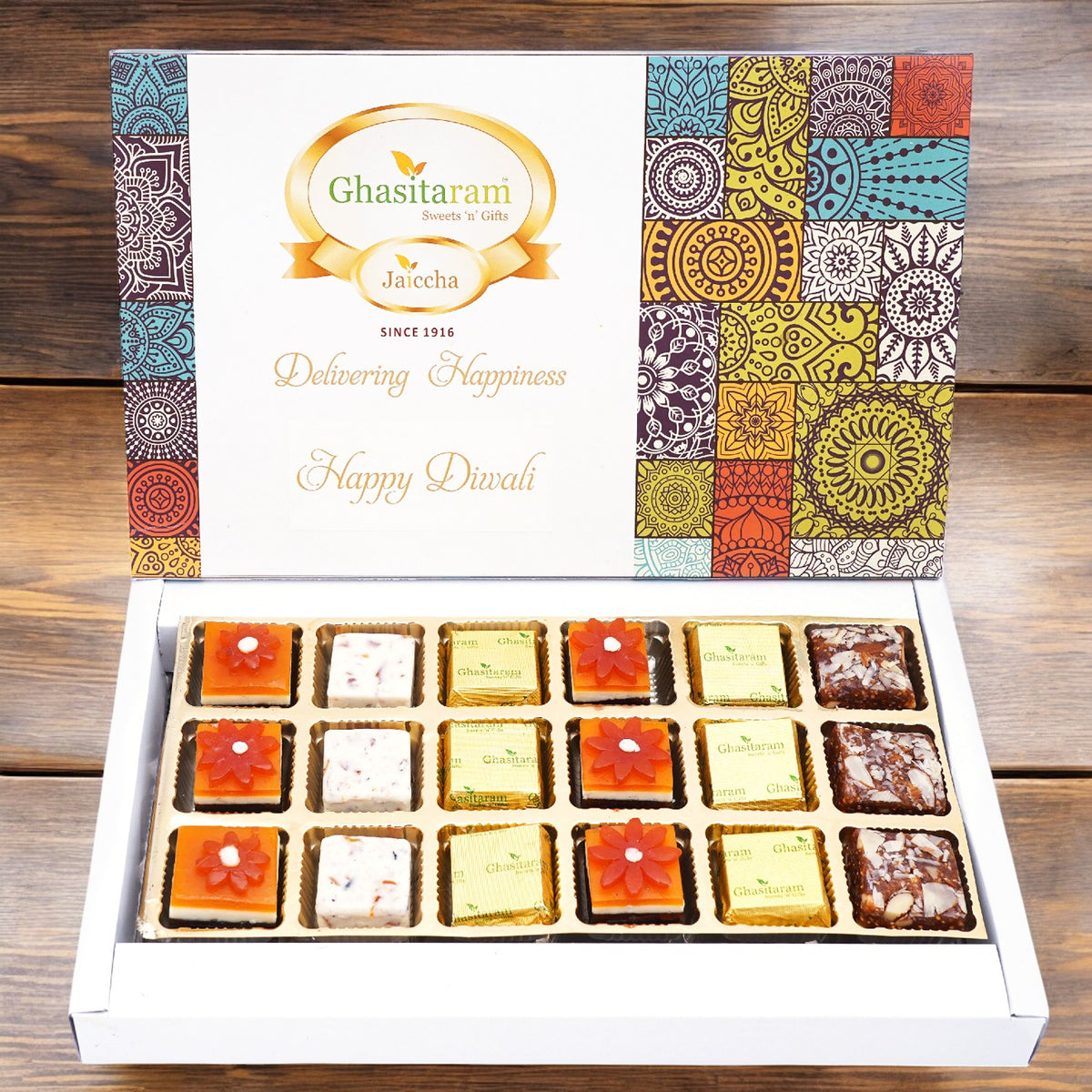 Happy Diwali Box of Assorted Bites 6 pcs