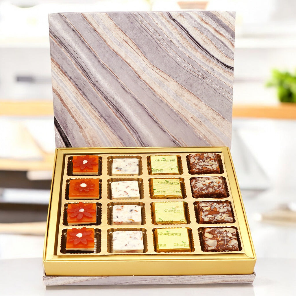 Corporate Gifts-Marble Box of Assorted Bites