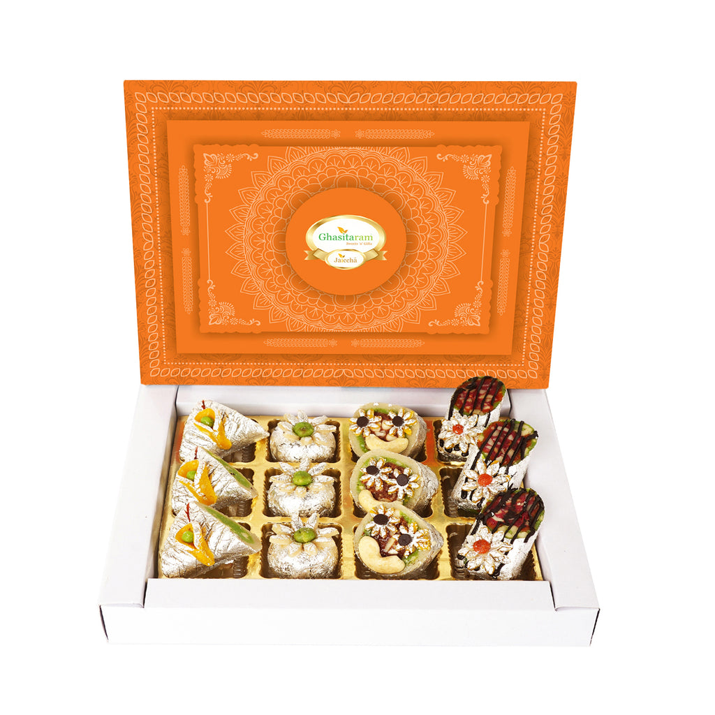 Corporate Gifts-Exotic Dryfruit Sweets 12 pcs