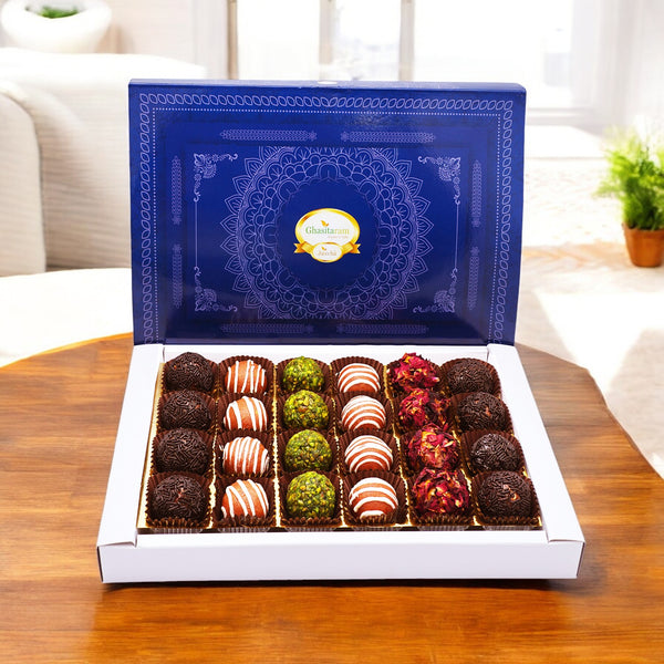 Corporate Gifts-Assorted Fancy Dryfruit Laddoos 24 pcs