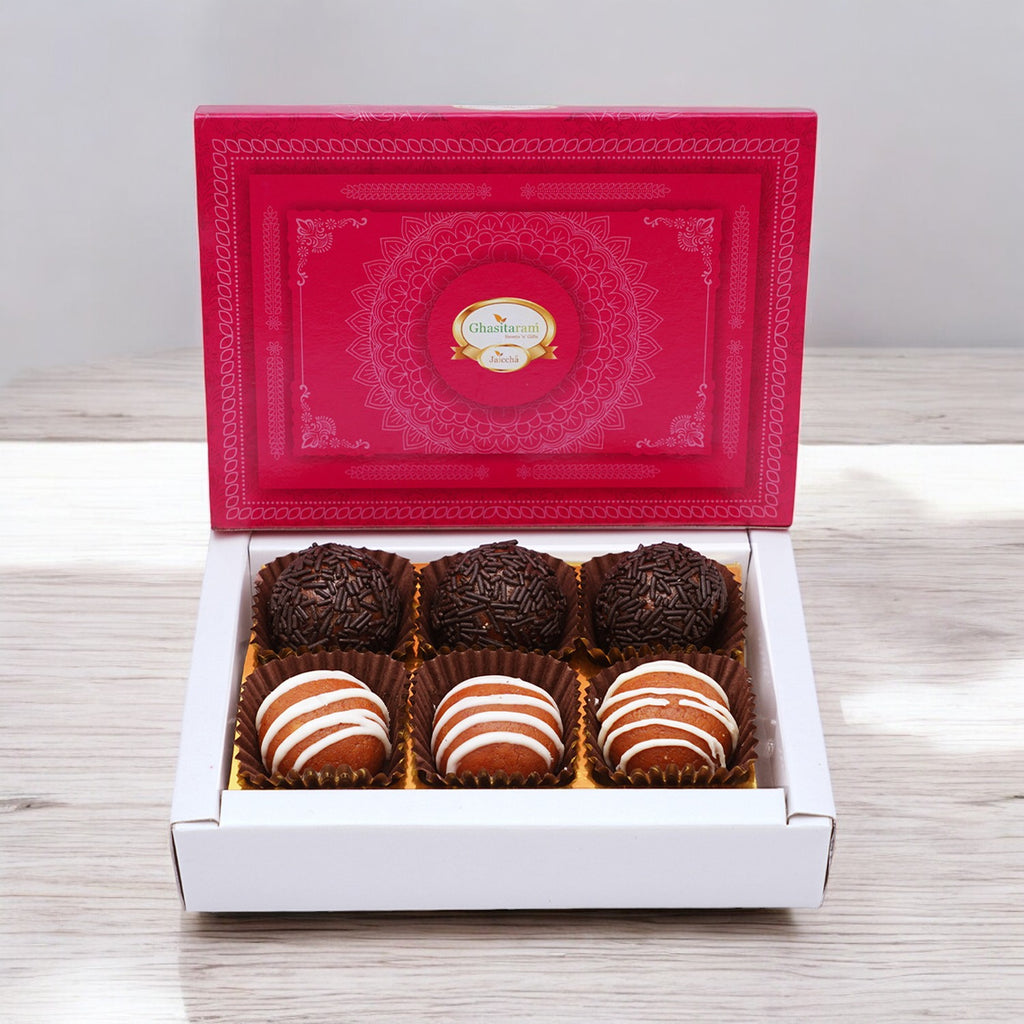 Corporate Gifts-Assorted Fancy Dryfruit Laddoos 6 pcs