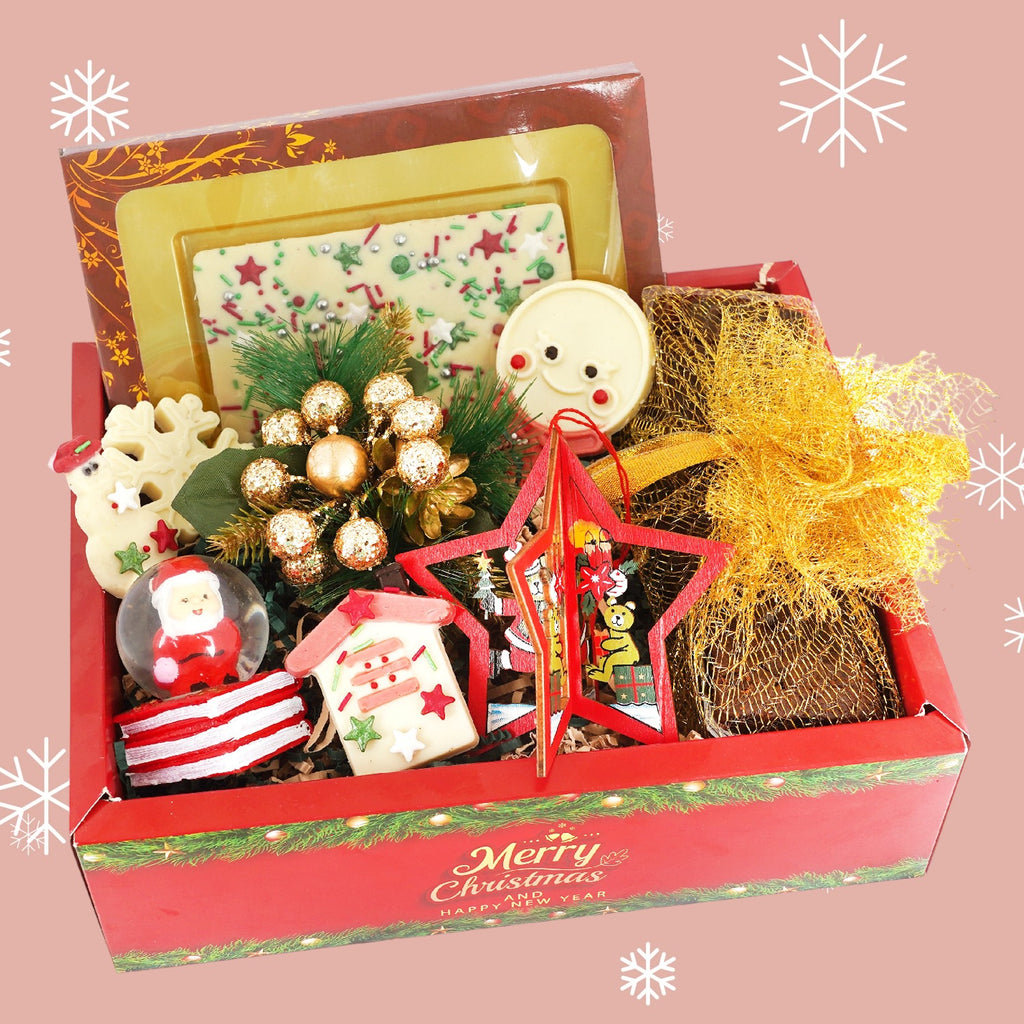 Holiday Crunch Gift Box – Boston Gift Baskets