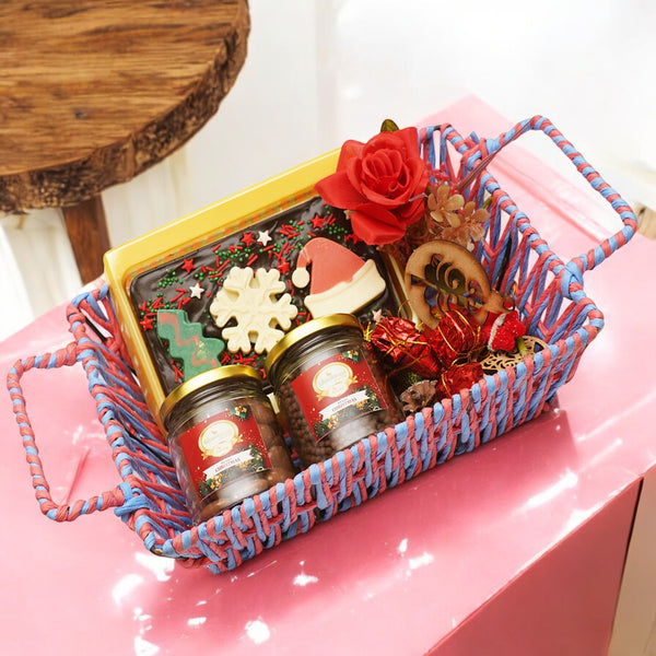 Christmas Multicolur Basket