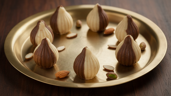 Ghasitaram's Chocolate Twin Mawa Modaks 200 gms