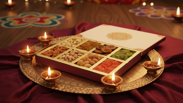 Dryfruits - Fusion 8 part Assorted Dryfruit Box