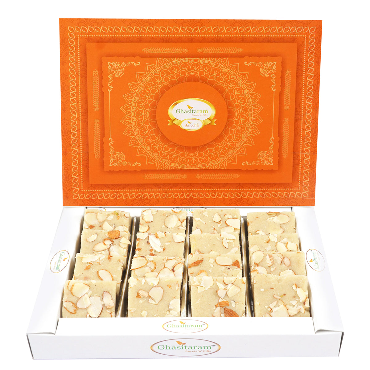 Pure Badam Barfi 200 gms