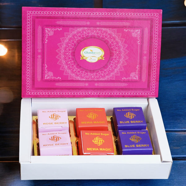 Diwali Gifts-Sugarfree Assorted Mewa bites 6 pcs