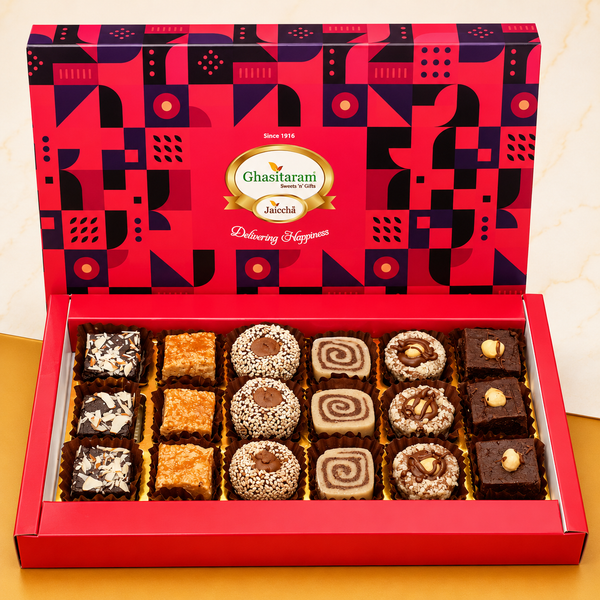 Corporate Gifts-Assorted box of Indian Fusion Sweets