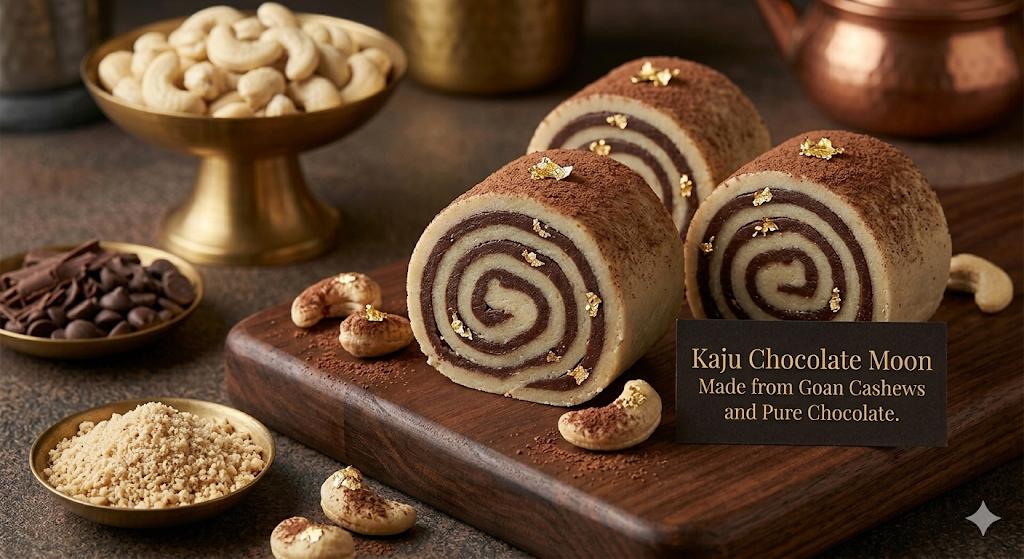Corporate Gifts-Cashew Chocolate Moon 200 gms