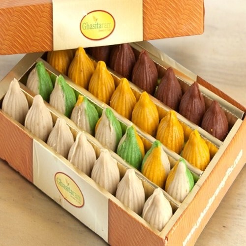 Ghasitaram's Pure Kaju Assorted Modaks